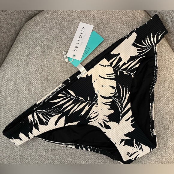 SEAFOLLY- Swimwear Wild Tropics Hipster bikini briefs- NWT - Picture 3 of 5